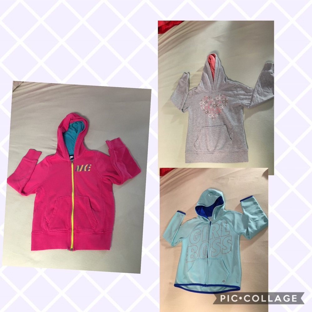 Bundle of girl sweaters